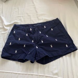 COPY - Rare GUC Ralph Lauren Sport Polo Shorts Navy 6